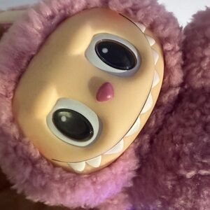 Pop Mart Exciting Macaroon- Lychee - Plush Monster Doll - opened but nvr display